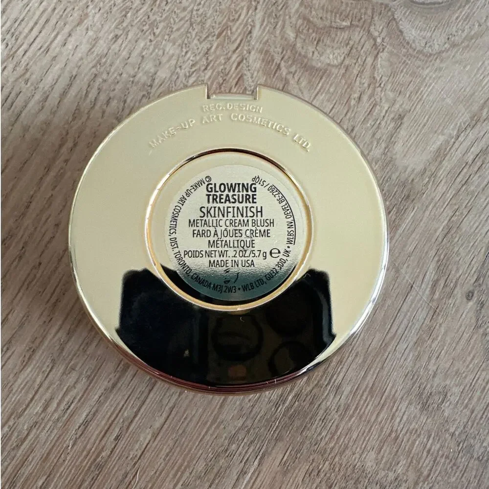 Mac Cosmetics - Skinfinish Metallic Cream Blush in Glowing Treasure
